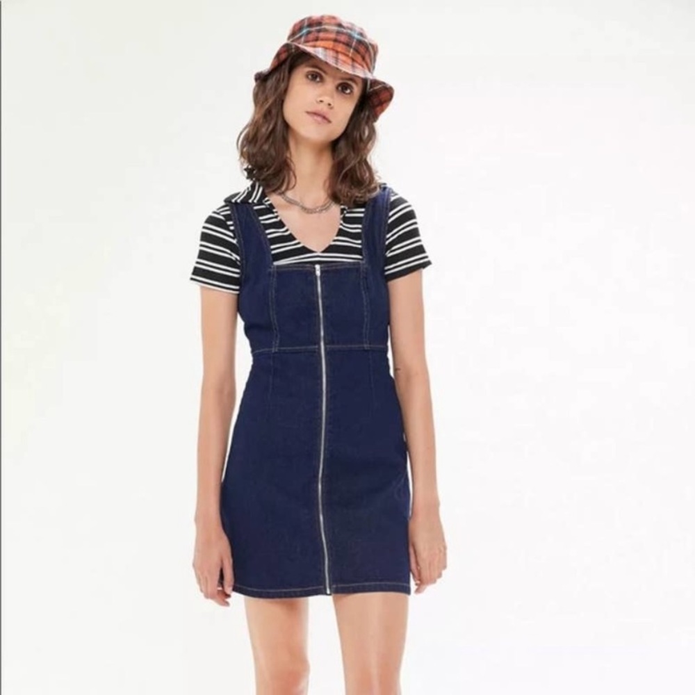 BDG Urban Outfitters UO Zella Denim Zip Up Dress Like New